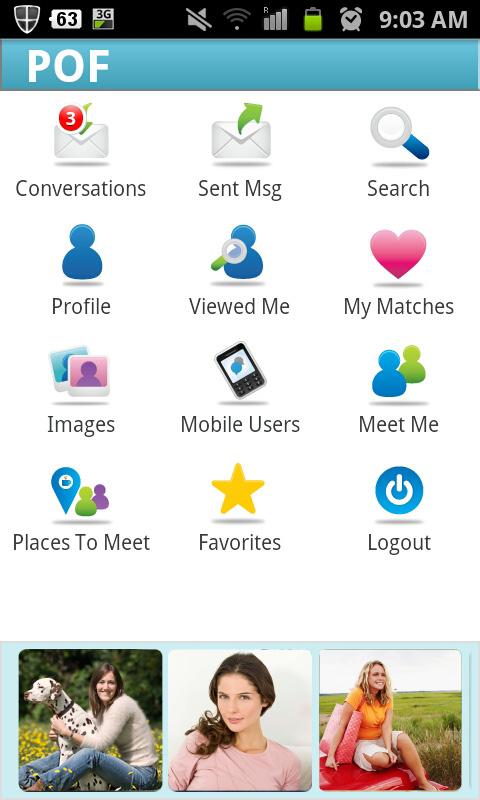 pof leading dating site app